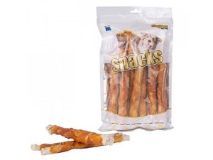 Magnum Chicken roll on Rawhide stick 500g