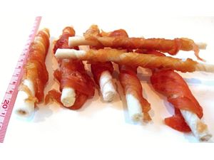 Magnum Chicken roll on Rawhide stick 250g