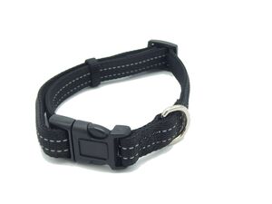 Papillon obojek Basic nylon černý 15 mm x 26 - 40 cm