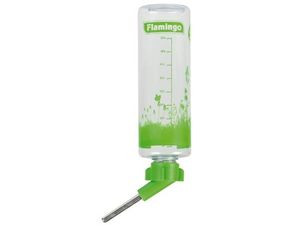 FLAMINGO napaječka s kuličkou 500 ml pro hlodavce zelená