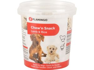 Flamingo CHEWN Snack Bones 500 g jehně a rýže