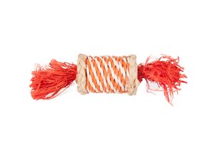 Flamingo hračka pro hlodavce sisalový váleček 17 cm