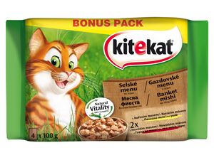 Kitekat Selské menu 4 x 100 g
