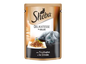 Sheba Delikatesse in gelee krůtí 85 g kapsa SLEVA