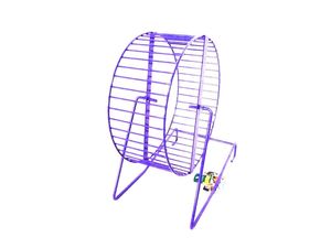 Tatrapet kolotoč pro hlodavce kovový barevný průměr 14 cm fialový
