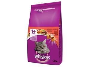 Whiskas adult hovězí 1,4 kg