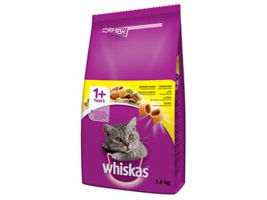 Whiskas adult kuře 1,4 kg