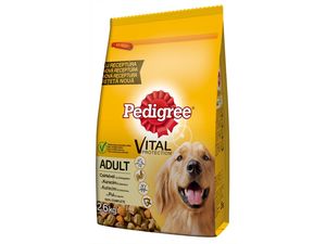 Pedigree adult drůbeží a zelenina 2,6 kg