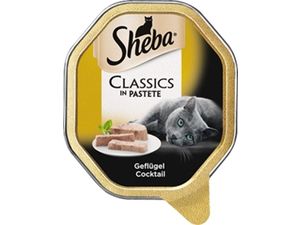 Sheba drůbeží kokteil v paštice 85 g vanička SLEVA