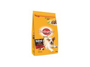 Pedigree adult mini hovězí a zelenina 2 kg