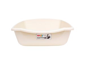 Aquael WC pro kočky klasik béžová 38 x14 x 52,5 cm