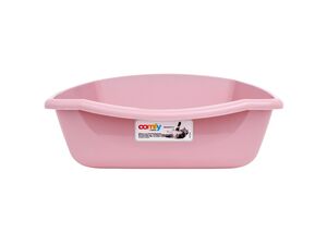 Aquael WC pro kočky klasik růžová 38 x14 x 52,5 cm