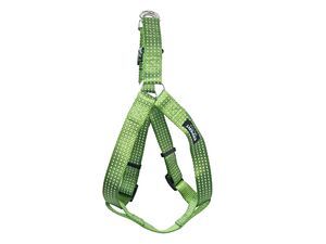 Tatrapet Pet Expert postroj Basic nylon 15 mm x 30 - 50 cm reflexní zelený