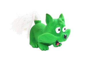Tatrapet hračka pro psa 4 ks zvířátek s bavlnou 8 cm latex