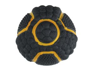 Tatrapet hračka pro psa míček pískací průměr 8 cm latex černá