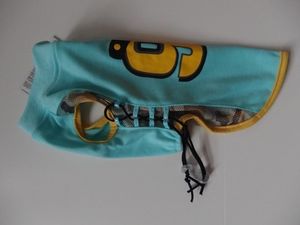 Tatrapet vesta pro psa sportovní tenká modrá 35 cm délka 34 obvod 36-44 cm doprodej