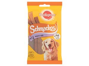 Pedigree Schmackos multi mix 12 ks 86 g hovězí,drůbeží,jehněčí