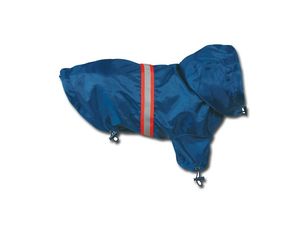 Nayeco pláštěnka pro psa Marino s reflexním proužkem 40 cm obvod 62 cm modrá