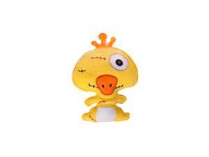 Flamingo hračka pro psa kuře zombeez 20 cm žlutá