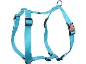 Flamingo postroj pro psa Ziggi clasic H 25 mm /70-110cm/85-120 cm nylon tyrkysový