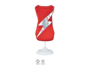 Nayeco mikina pro psa Jersey Flash 25 cm červená s reflexním bleskem obvod 39 cm doprodej