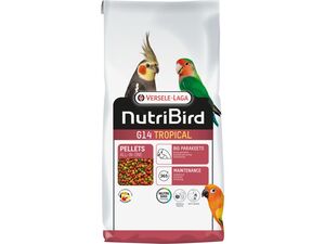 NutriBird G14 Tropical 1 kg - základní extrudy pro korely s tropickým ovocem
