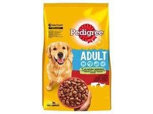 Pedigree adult hovězí a drůbeží 10kg