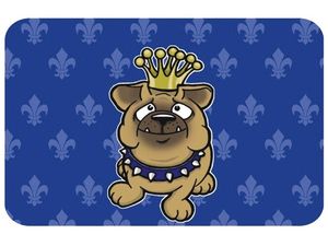 Lilli pet plastová podložka pod misky 28 x 43 cm modrá královský pes 6.132