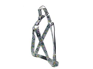 Nayeco postroj Envy street dog koženkový fialový 10 mm x 26 - 40 cm