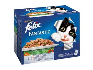 Felix Fantastic zelenina v želé 12 x 100 g