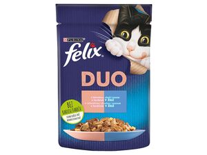 Felix Fantastic Duo sardinka s lososem v želé 85 g kapsa doprodej