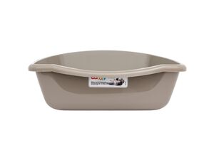 Aquael WC pro kočky klasik hnědá 38 x14 x 52,5 cm