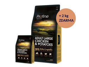 Profine Adult large chicken & potatoes 15 kg