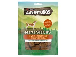 PURINA Adventuros Mini Sticks 90 g bizon