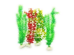 Tatrapet akvarijní rostlina 28 - 35 cm, 2x zelená, 1x žlutá, 1x červená