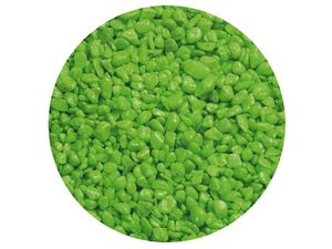Flamingo neonový akvarijní písek 1 kg zelený