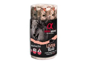 Alpha Spirit Dog Liver Sticks Ristra 16 ks játra,kuře,ryby 16.074