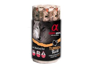 Alpha Spirit Dog Turkey Sticks Ristra 16 ks krůta,kuře,ryby 16.070