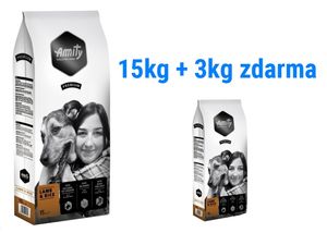 Amity premium dog Adult lamb & rice 15 kg