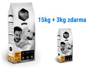 Amity premium dog Adult Iberian pork & rice 15 kg