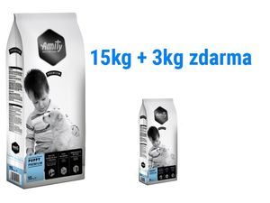 Amity premium dog Puppy chicken 15 kg + 3 kg puppy chicken 1.142
