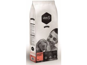 Amity premium dog Adult salmon & rice 15 kg