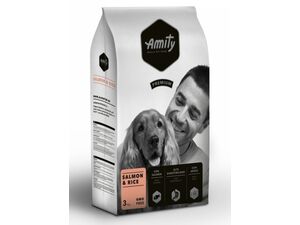 Amity premium dog Adult salmon & rice 3 kg SLEVA exp. 3/2021