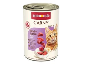 Animonda carny cat hovězí a jehně 400 g 
