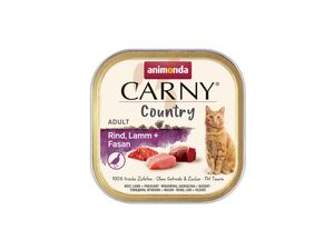 Animonda Carny Country adult 100 g hovězí, jehně a bažant paštika