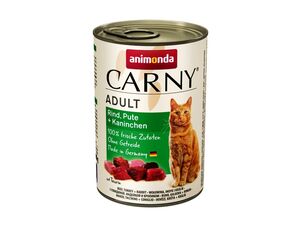 Animonda carny cat hovězí a krůta a králík 400 g