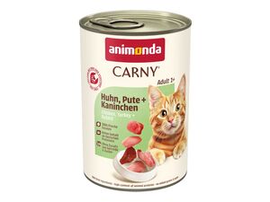 Animonda carny cat kuře, krůta,králík 400 g