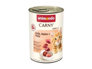 Animonda carny Kitten tele + kuře + krůta 400 g 