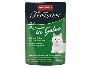 Animonda VF Raffinesse in Jelly - kuře a divočina , 85 g kapsa