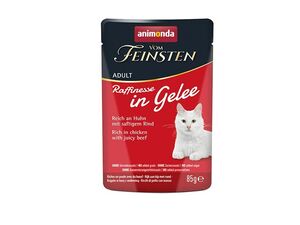 Animonda VF Raffinesse in Jelly - kuře a hovězí , 85 g kapsa